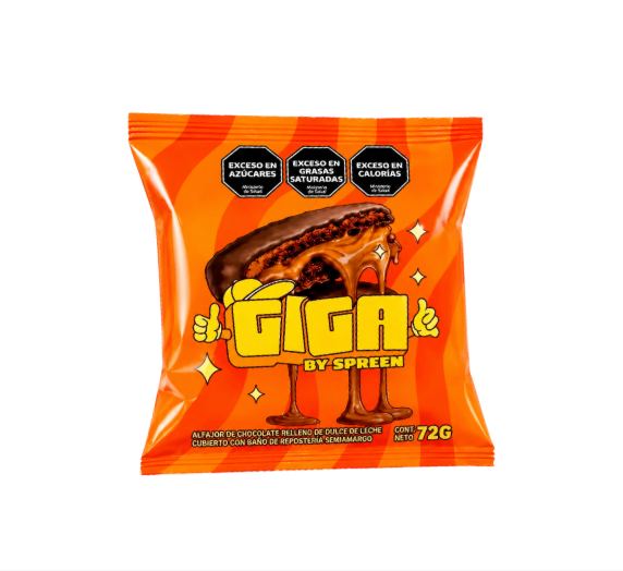 Alfajor giga 72gr