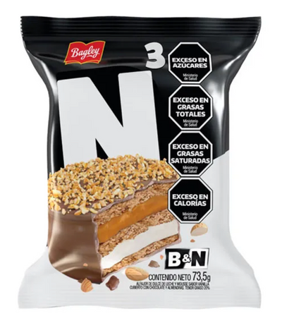 Alfajor Bagley BYN Negro 3.0