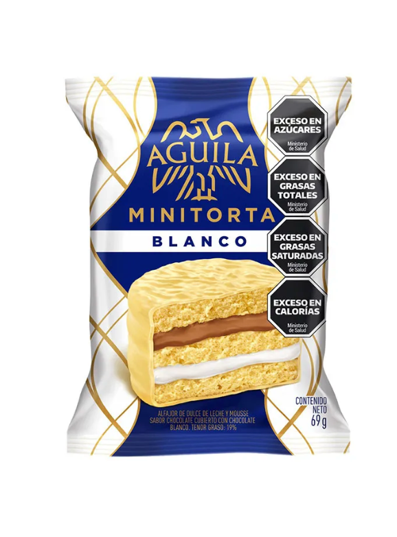 Alfajor Aguila Minitorta Blanco
