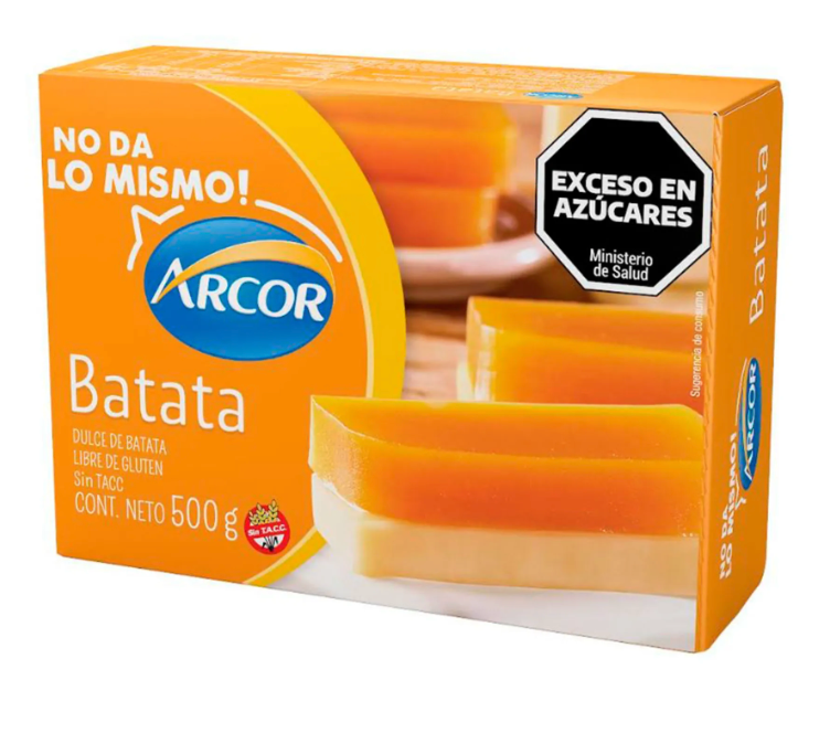 Dulce de batata de vainilla 500gr