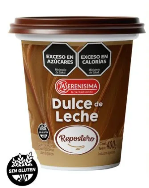 Dulce de leche REPOSTERO La serenisima 400gr
