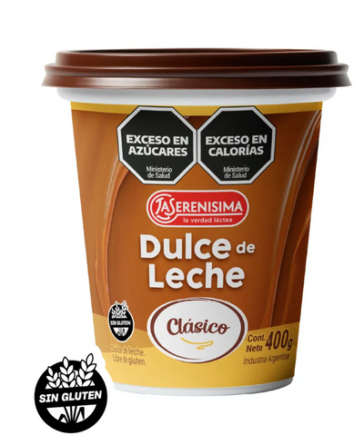 Dulce de leche La serenísima clasico 400gr