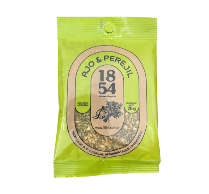 Condimento ajo y perejil 1854 -25gr