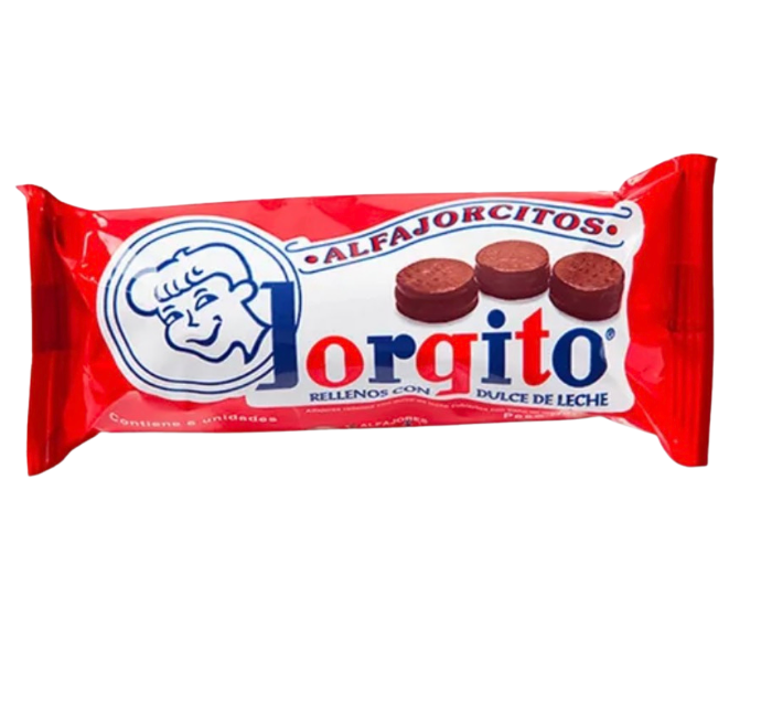 Alfajorcitos chocolate jorgito x6un