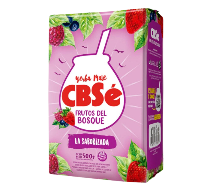 Yerba CBSE frutos del bosque 500gr
