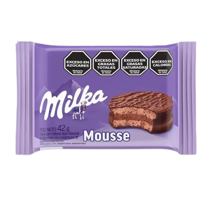 Milka mousse simple