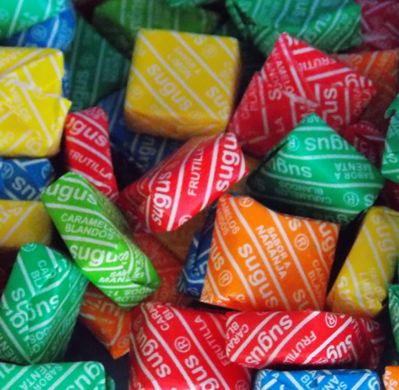 Caramelos sugus surtidos 100gr