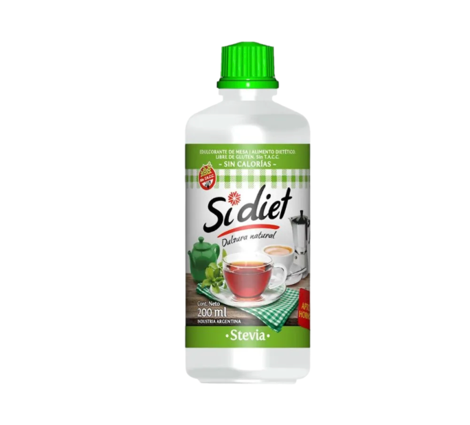 Edulcorante si diet con stevia 200ml