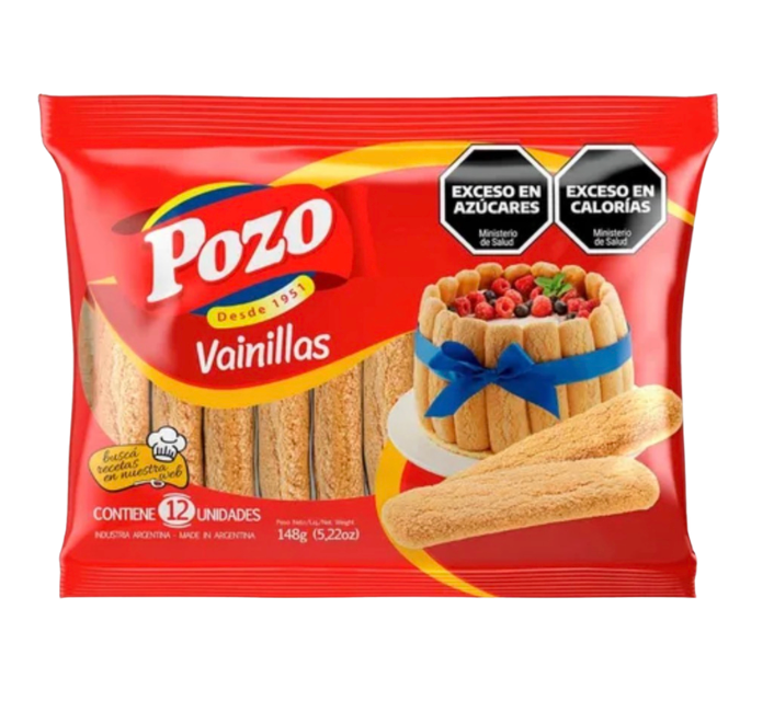 Vainillas Pozo x 12un