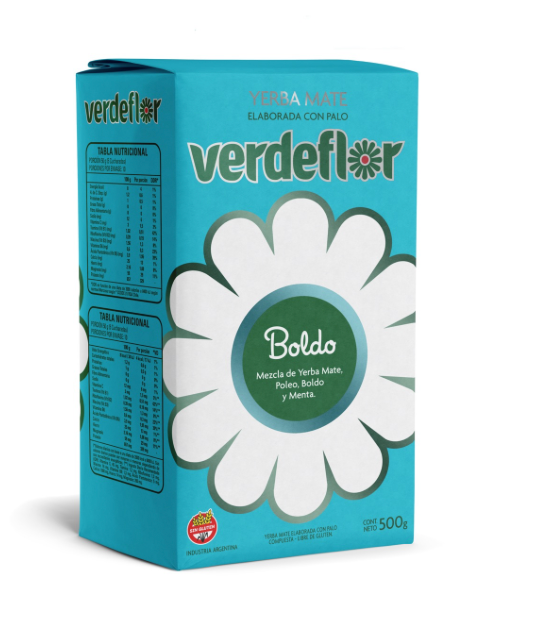 Yerba verdeflor boldo 500gr