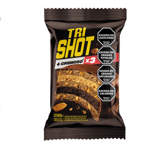 Alfajor Trishot 60gr