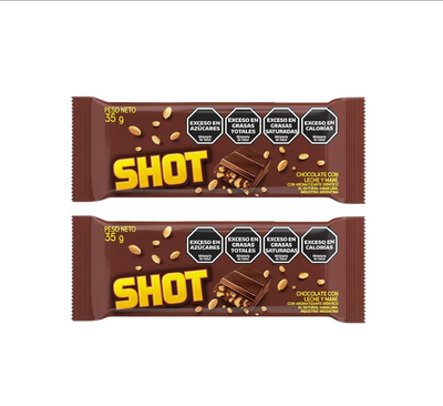 Chocolate shot chocolate 35gr x2 **