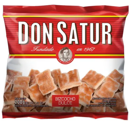Bizcochos dulces Don Satur 200gr