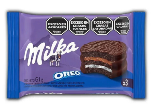 Alfajor Milka Torta Oreo triple