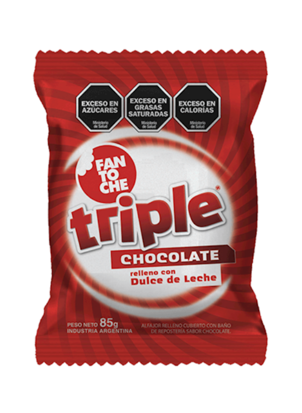 Alfajor Fantoche Triple Chocolate