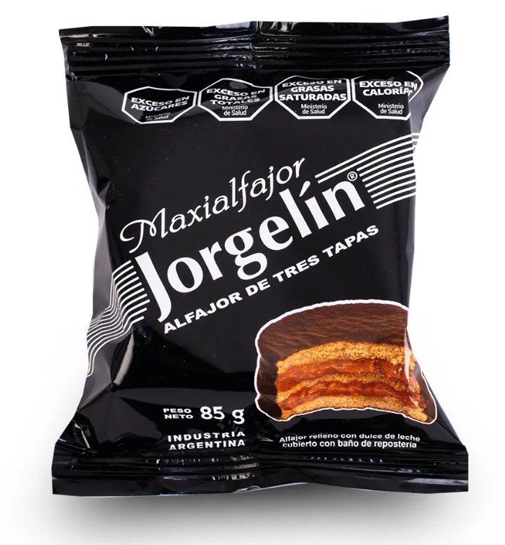 Maxialfajor Jorgelin chocolate 85gr