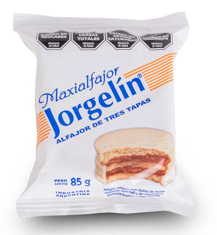 Maxialfajor Jorgelin Blanco 85gr