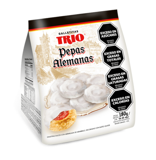 Pepas alemanas TRIO 180gr