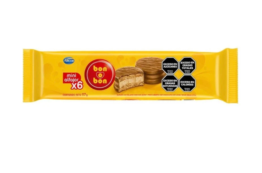 Alfajor mini bonobon x6