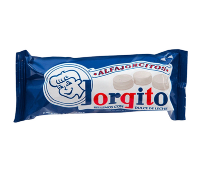 Alfajorcitos glaseados jorgito x6un