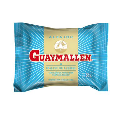Alfajor simple guaymallen blanco