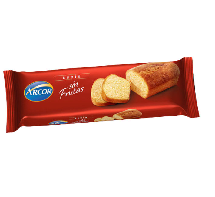 Budin sin frutas Arcor 215gr