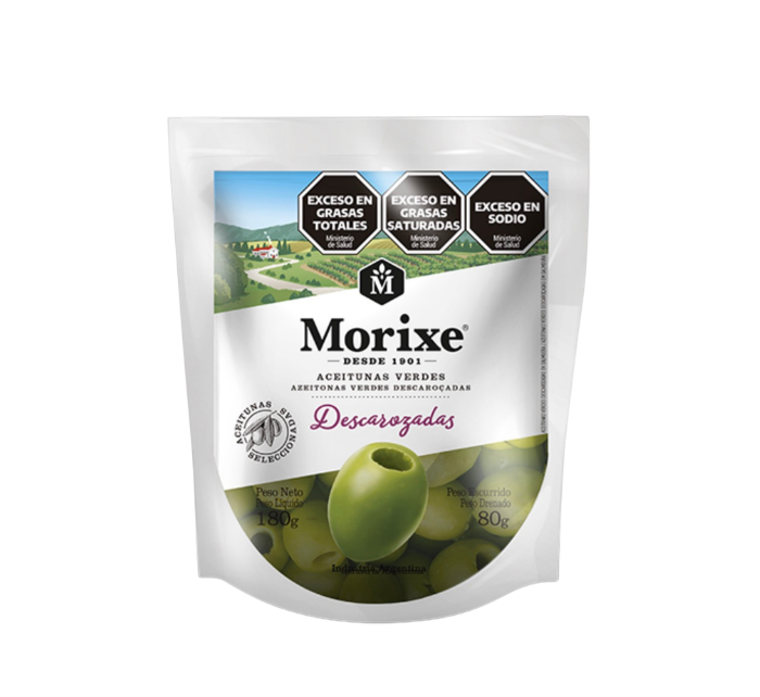 Aceituna descarozadas morixe 180gr