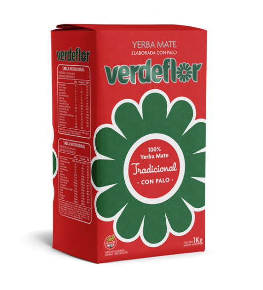 Yerba verdeflor tradicional con palo 500gr