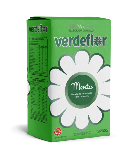 Yerba verdeflor menta 500gr