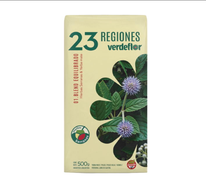 Yerba verdeflor blend equilibrio 500gr