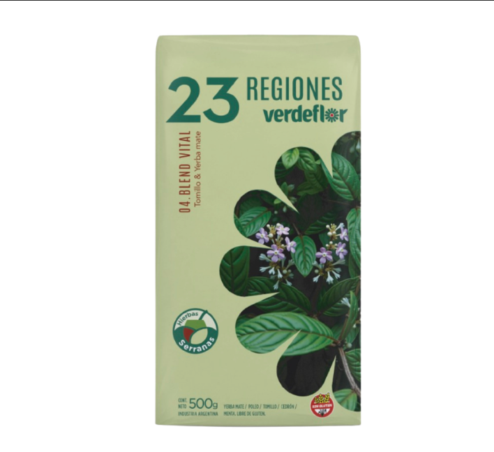 Yerba verdeflor blend vital  500gr