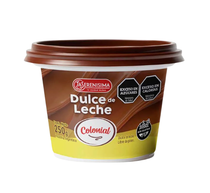 Dulce de leche colonial La serenísima  250gr
