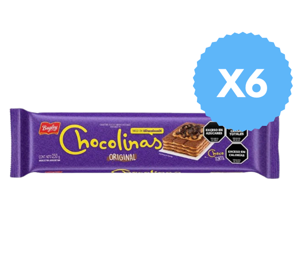 Chocolinas 250gr x6