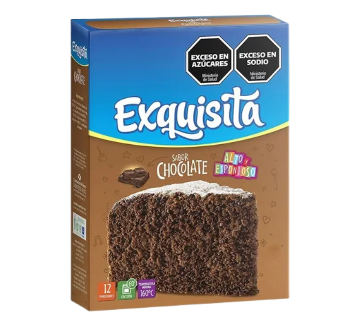 Bizcochuelo Exquisita chocolate