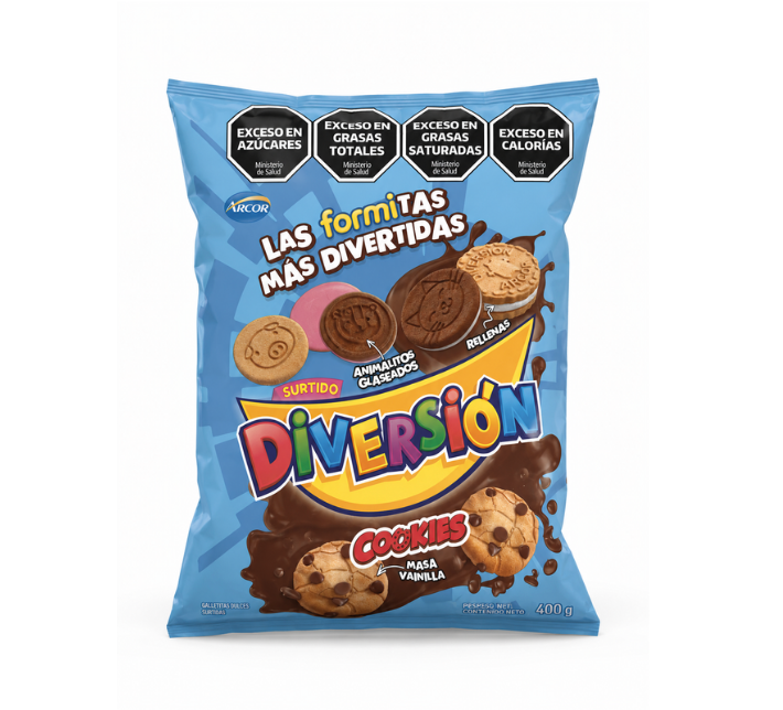 Galletitas diversión 400gr